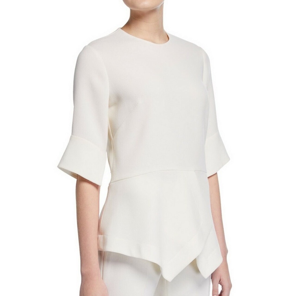 Lela Rose Crepe Top